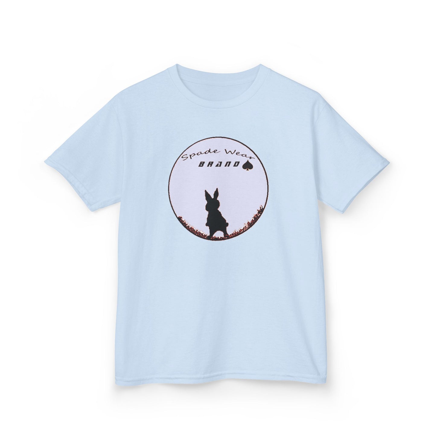 Kids Rabbit Silhouette v2 Tee for Boys and Girls...Animal Lover Gift, Spring Birthday, Kids Fashion Tee