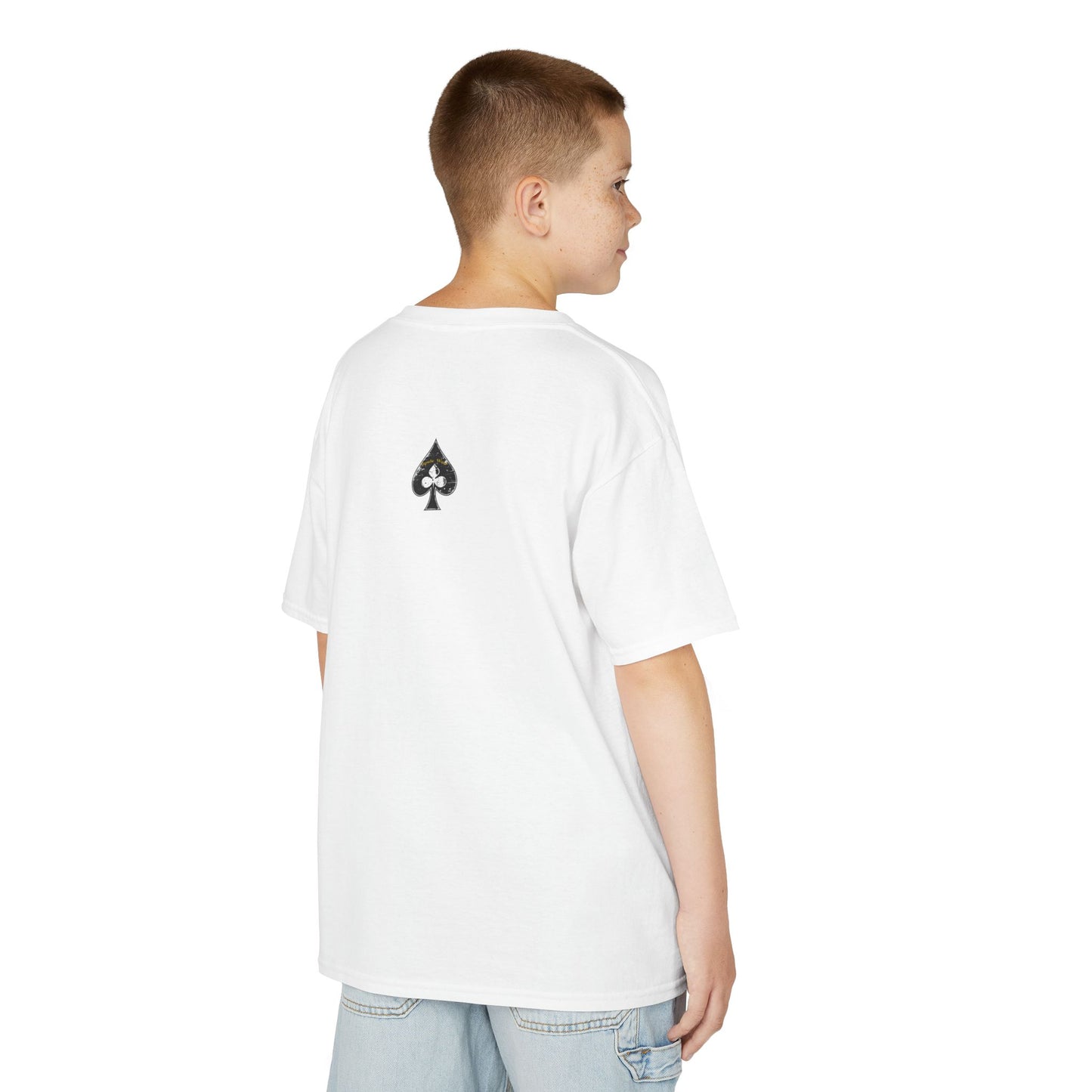 Kids Rabbit Silhouette v2 Tee for Boys and Girls...Animal Lover Gift, Spring Birthday, Kids Fashion Tee