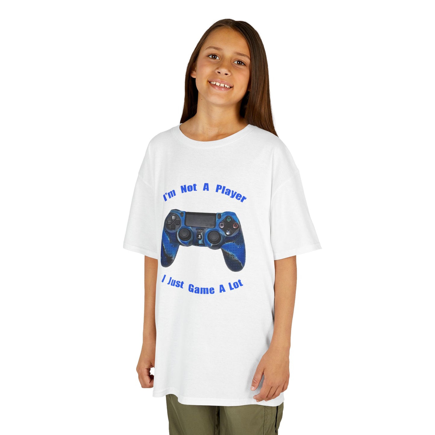 Kids Gamer Tee - "I'm Not A Player, I Just Game A Lot"