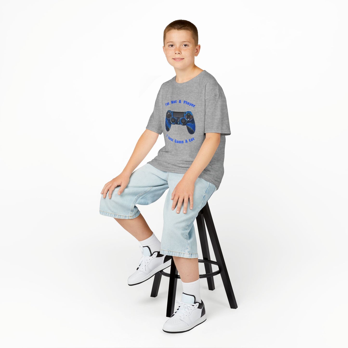 Kids Gamer Tee - "I'm Not A Player, I Just Game A Lot"