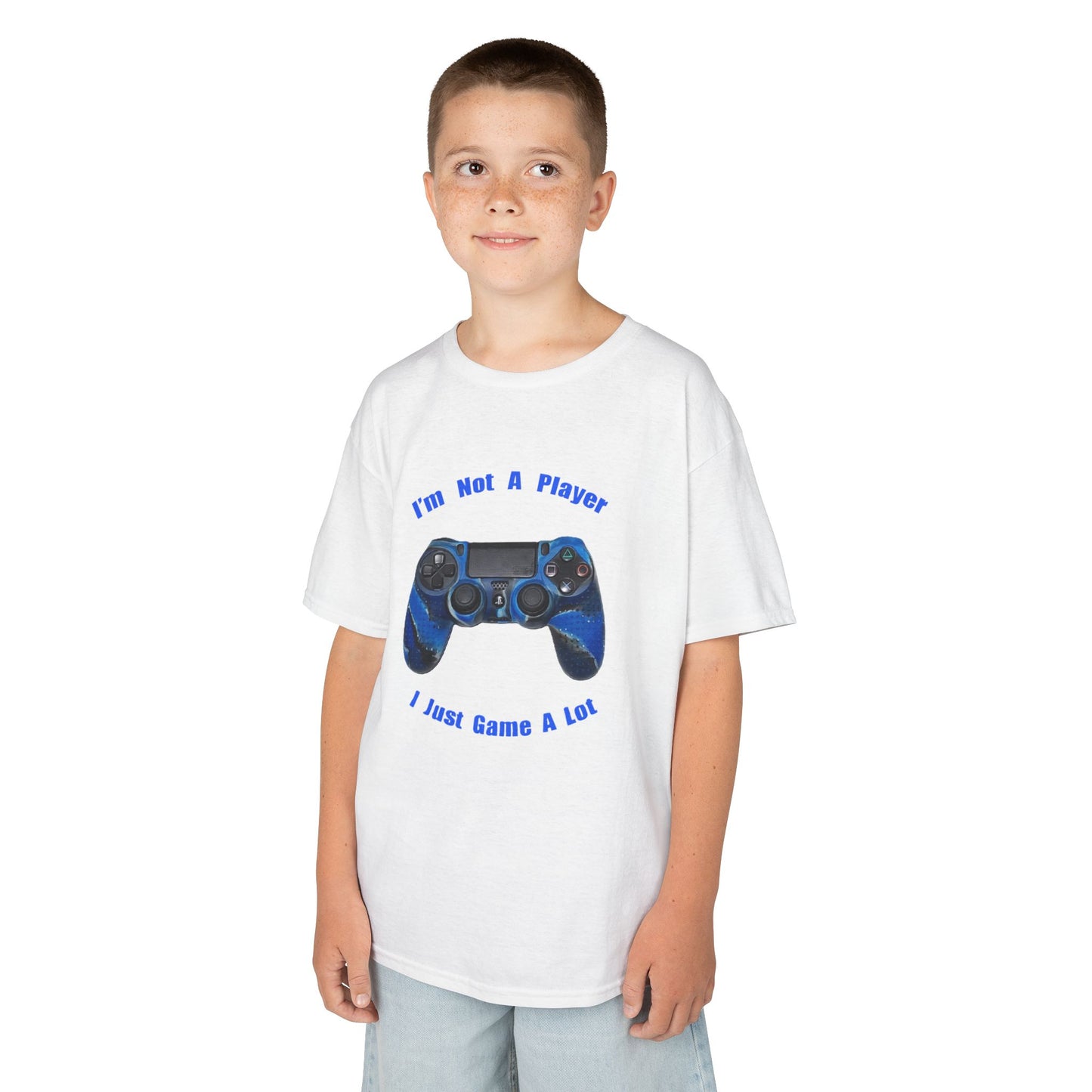Kids Gamer Tee - "I'm Not A Player, I Just Game A Lot"