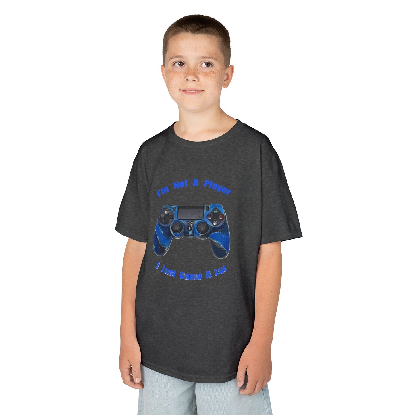 Kids Gamer Tee - "I'm Not A Player, I Just Game A Lot"