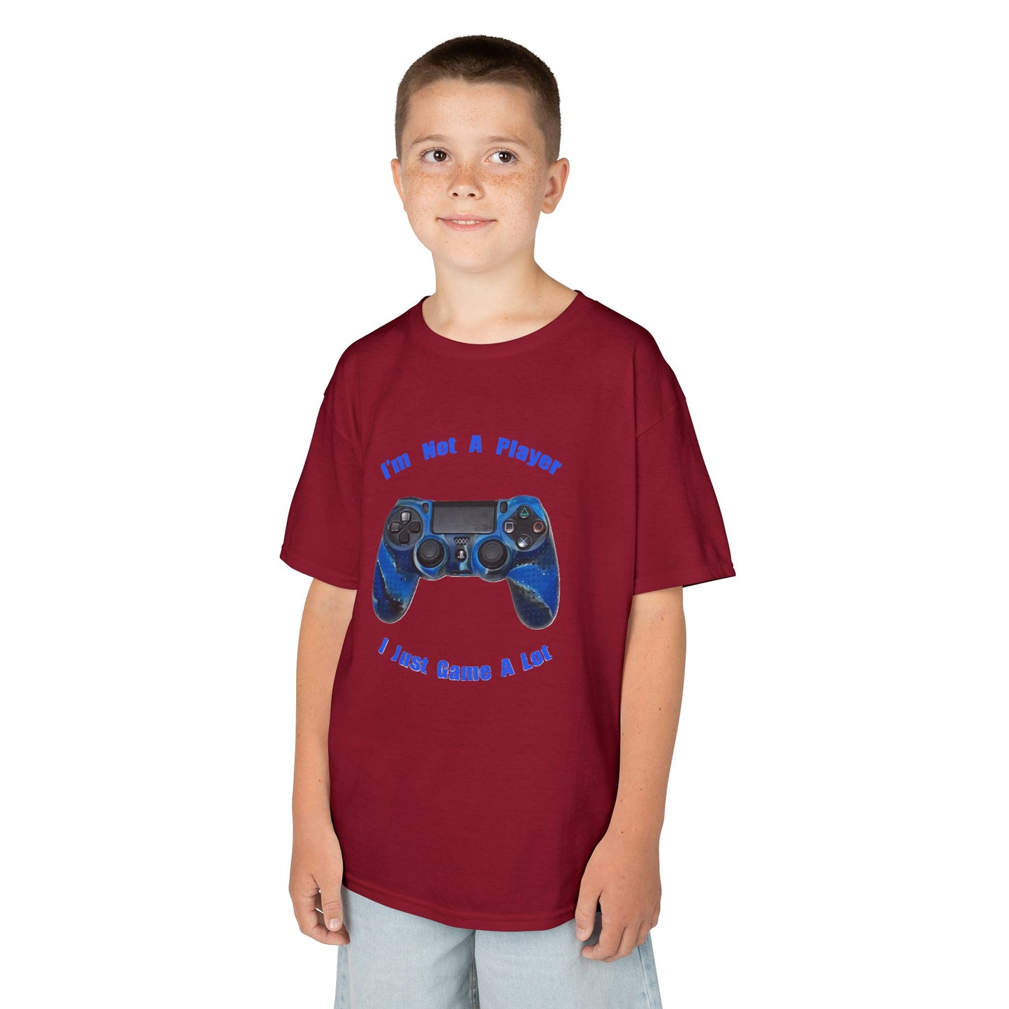 Kids Gamer Tee - "I'm Not A Player, I Just Game A Lot"