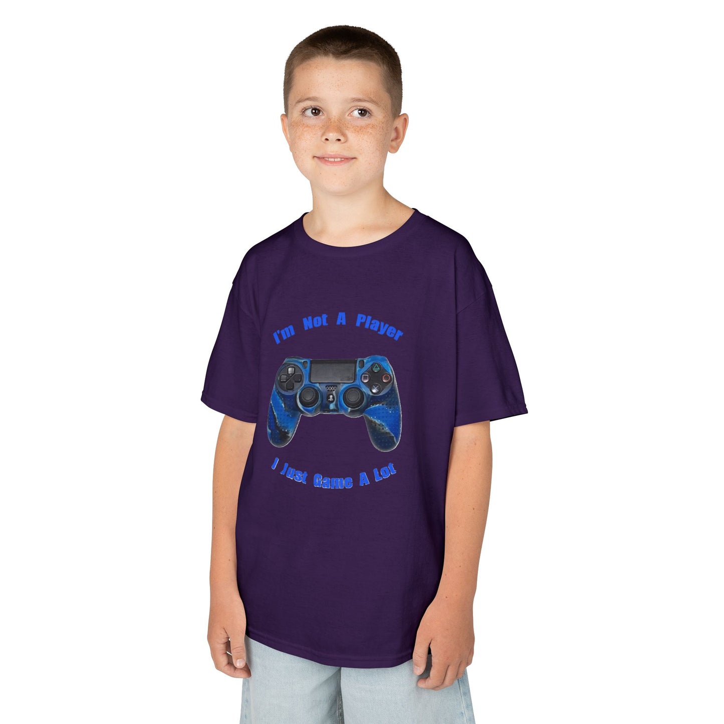 Kids Gamer Tee - "I'm Not A Player, I Just Game A Lot"