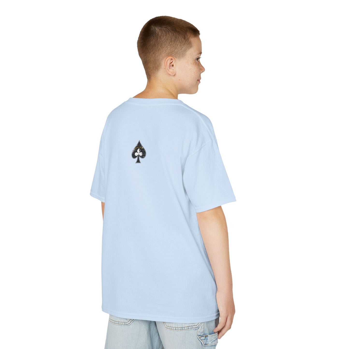 Kids Rabbit Silhouette v2 Tee for Boys and Girls...Animal Lover Gift, Spring Birthday, Kids Fashion Tee