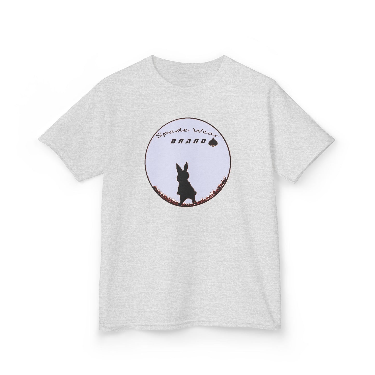 Kids Rabbit Silhouette v2 Tee for Boys and Girls...Animal Lover Gift, Spring Birthday, Kids Fashion Tee