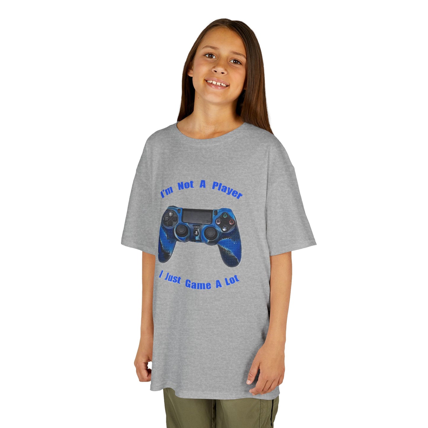 Kids Gamer Tee - "I'm Not A Player, I Just Game A Lot"