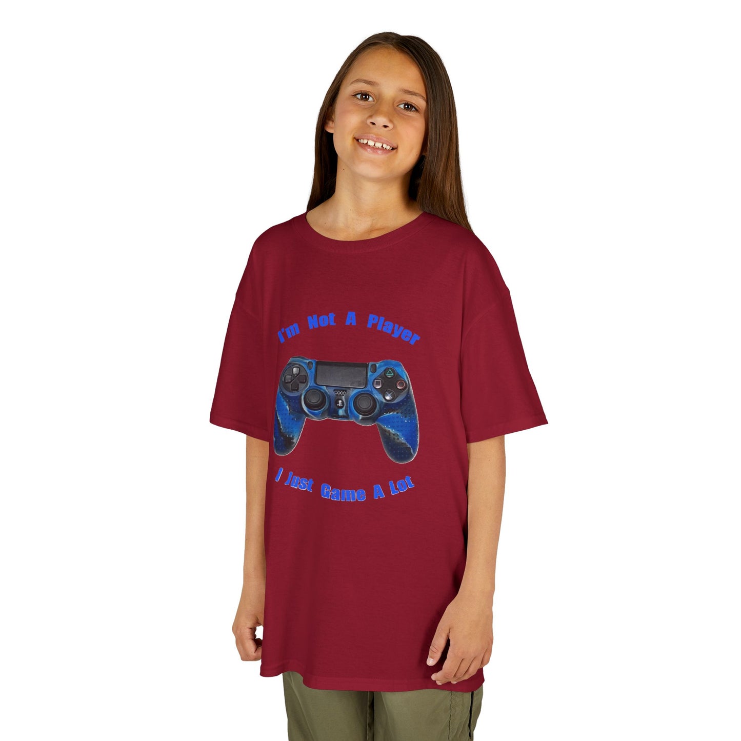 Kids Gamer Tee - "I'm Not A Player, I Just Game A Lot"
