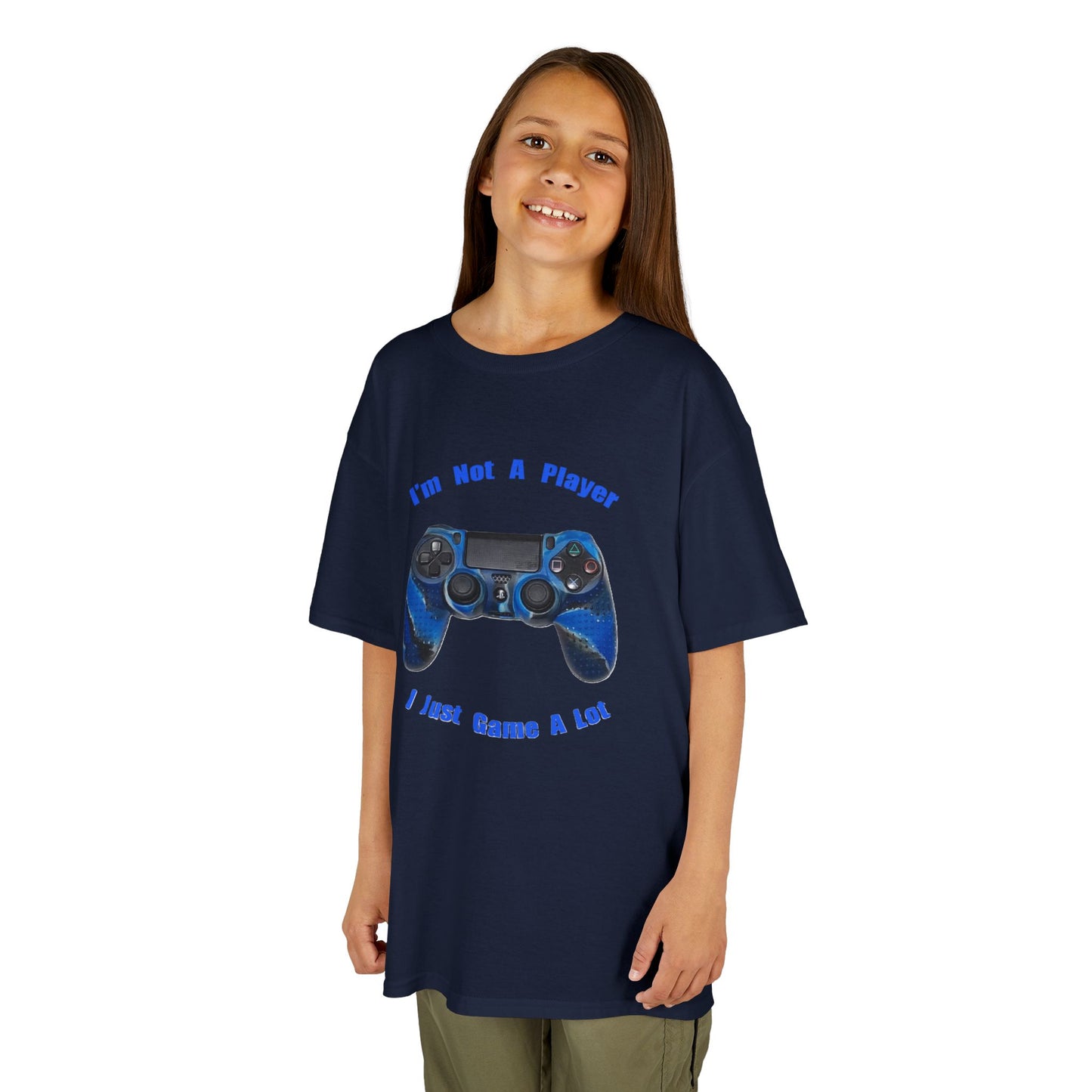 Kids Gamer Tee - "I'm Not A Player, I Just Game A Lot"