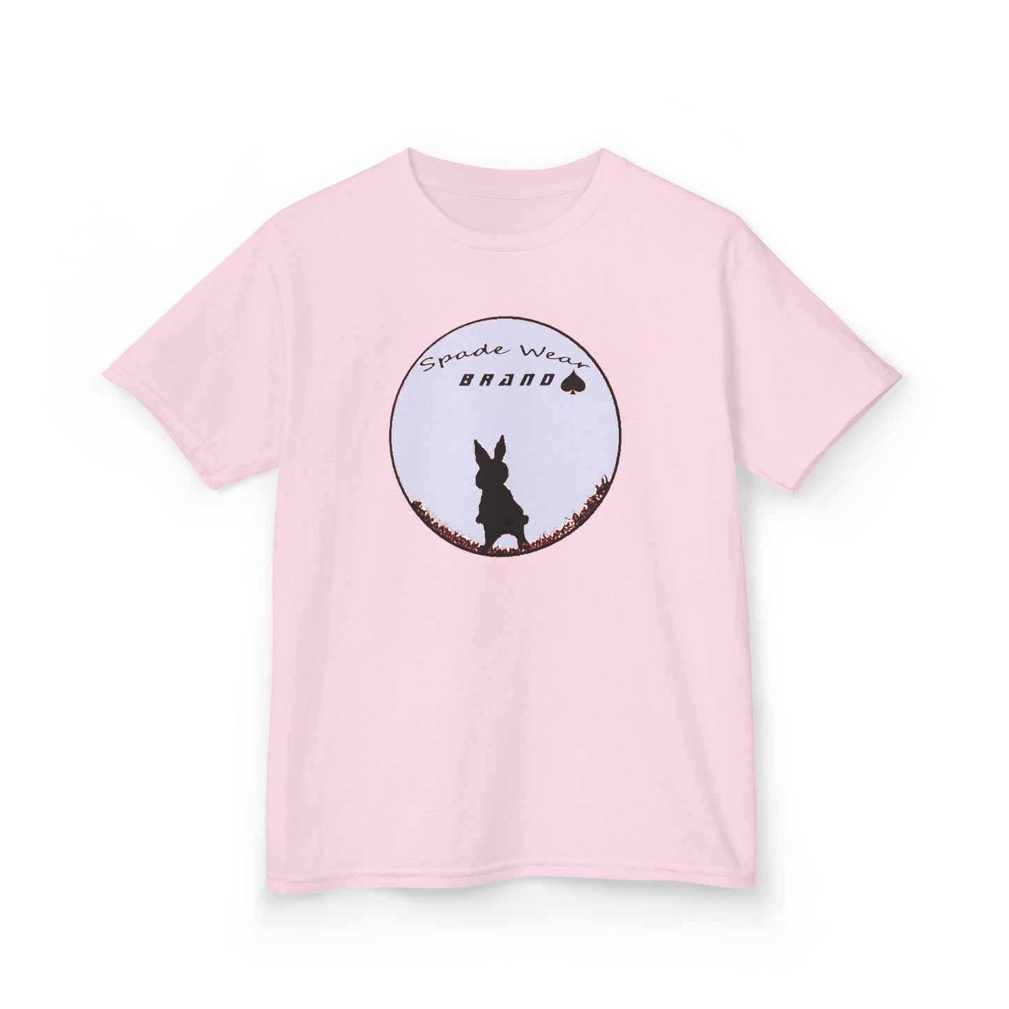 Kids Rabbit Silhouette v2 Tee for Boys and Girls...Animal Lover Gift, Spring Birthday, Kids Fashion Tee