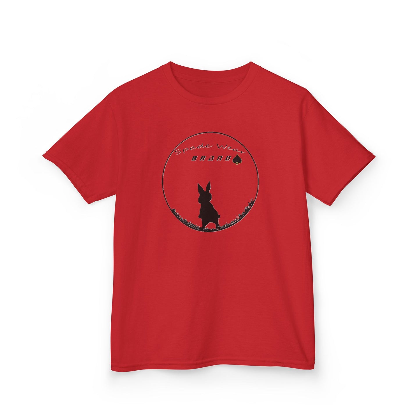 Kids Rabbit Silhouette Tee for Boys  and Girls...Animal Lover Gift, Spring Birthday, Kids Fashion Tee